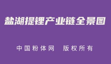 鹽湖提鋰產業鏈全景圖