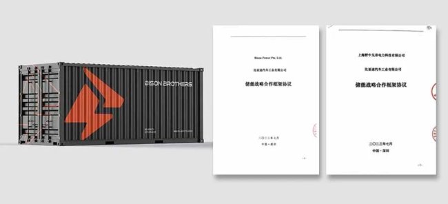 野牛兄弟和比亞迪簽署“儲能戰略合作”協議