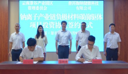 又一負(fù)極材料產(chǎn)業(yè)鏈落戶云南景谷