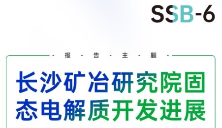 【會(huì)議報(bào)告】長(zhǎng)沙礦冶研究院固態(tài)電解質(zhì)開發(fā)進(jìn)展